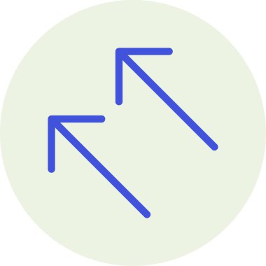 ok simgesi vektör illüstrasyonu