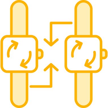 Oklar. Web simgesi basit illüstrasyon