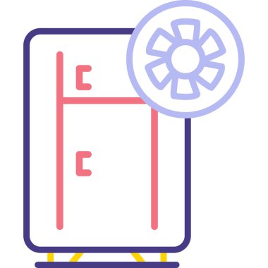 Kitap. Web simgesi basit illüstrasyon