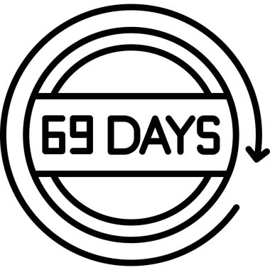 Siyah çizgi simgesine 65 gün kaldı.