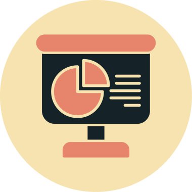 Veri Analytics vektör simgesi