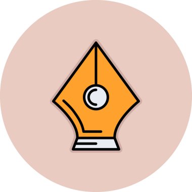 Pusula simgesinin vektör illüstrasyonu