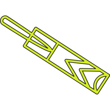 ilustración vectorial del lápiz de dibujo animado