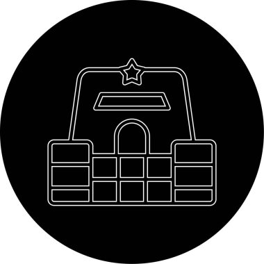 Polis simge vektör çizim