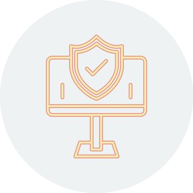 bilgisayar simgesi vektör illüstrasyonu