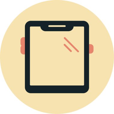 Telefon simgesi vektör illüstrasyonu