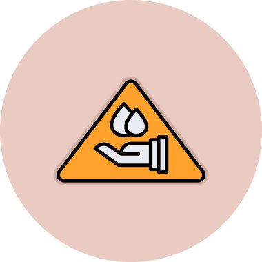 vektör ateş simgesi illüstrasyonu