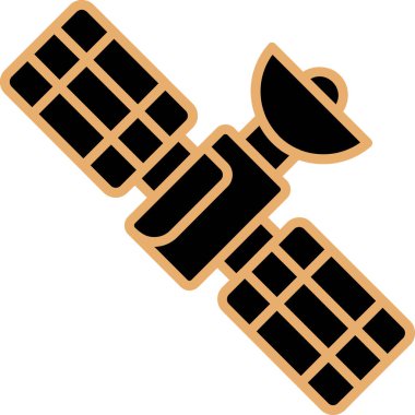 Düz stil hava aracı simgesi