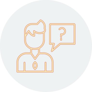 Müşteri servisi. Basit resimleme