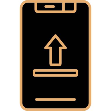 Cep telefonu. Basit resimleme