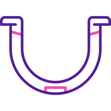 mıknatıs simgesi vektör çizimi