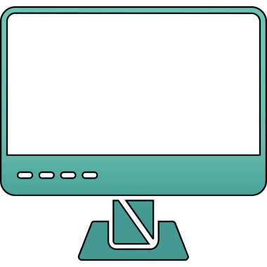 monitör simgesi. Web simgesi