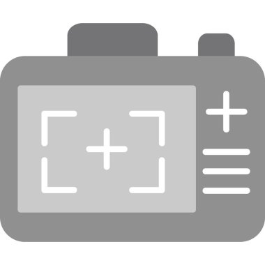 pil şarj etme simgesi ana hat biçiminde