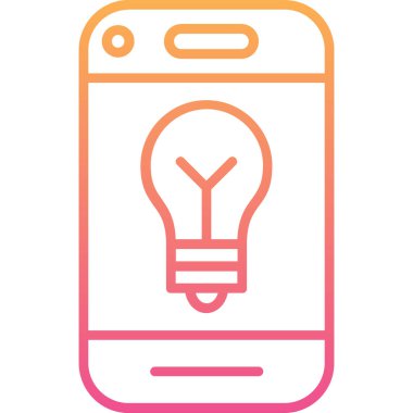 cep telefonu simgesi, vektör illüstrasyonu