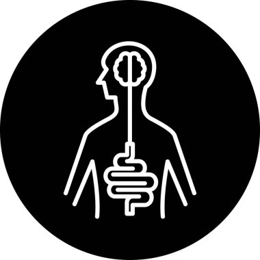 Termometre simgesi tutan bir adamın vektör çizimi