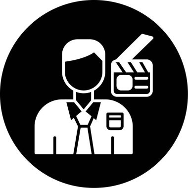 Video kamera simgesi vektörü