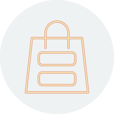 Alışveriş torbaları. Basit tasarım