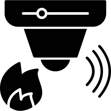 Alarm alarm simgesi katı biçimdeName