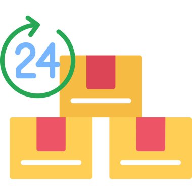 sevkiyat ve teslimat - ulaşım kategorisinde nakliye lojistik simgesi