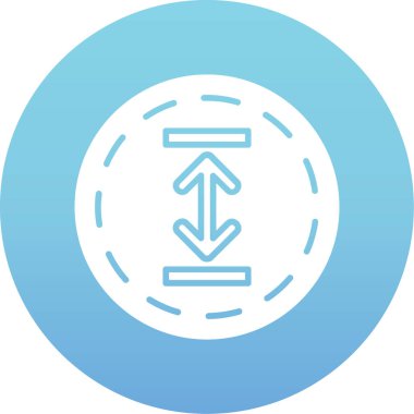 Yön. Web simgesi basit illüstrasyon