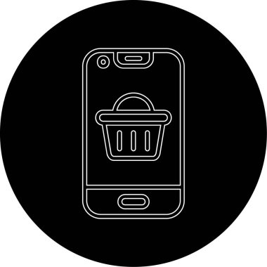 Seo simgesinin vektör illüstrasyonu