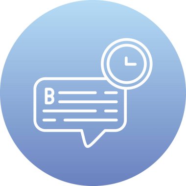 sohbet web simgesi basit tasarımı