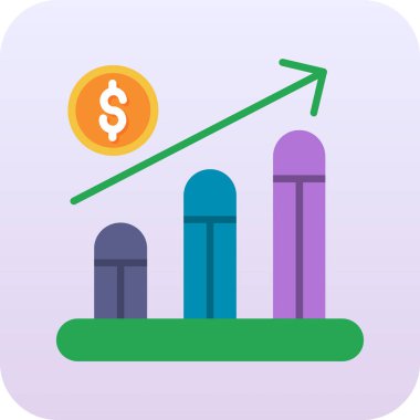 İş konsepti simgesinin vektör illüstrasyonu