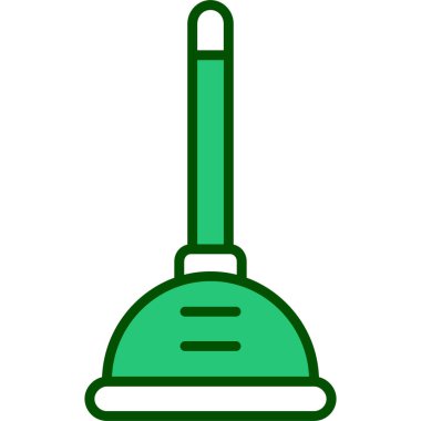 Yeşil sulama kutusunun vektör illüstrasyonu