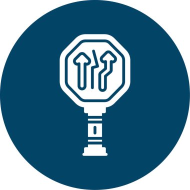 ampul simgesi vektör illüstrasyonu