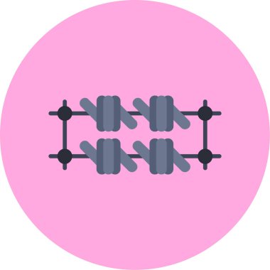 Modern b 'nin vektör illüstrasyonu