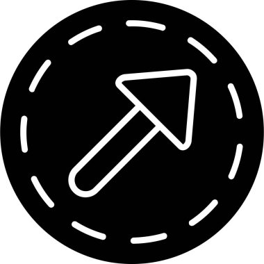 ok simgesi vektör illüstrasyonu