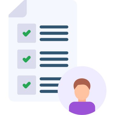 İş yönetimi kategorisinde iş görüşmesi ikonu