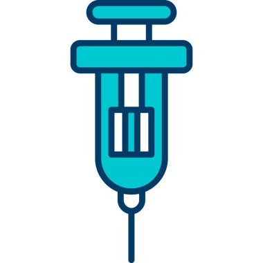 Kolayca değiştirebilen ya da düzenleyebilen enjeksiyon vektör simgesi