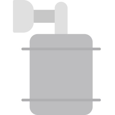 gaz ısıtıcı vektör simgesi