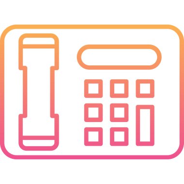 Basit simge vektör illüstrasyonu