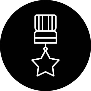 yıldız simgesi vektör illüstrasyonu