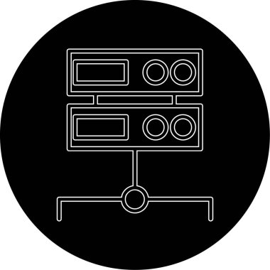 Modern b 'nin vektör illüstrasyonu eksik simgesi