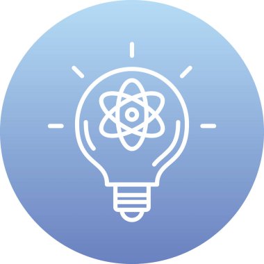 Bir ışık simgesinin vektör illüstrasyonu