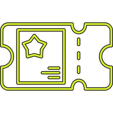 Çizgi roman simgesinin vektör çizimi