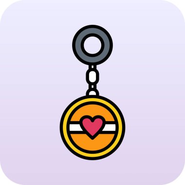 Kalp vektör simgesi tasarım