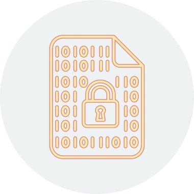 Kilit simgesi. vektör illüstrasyonu