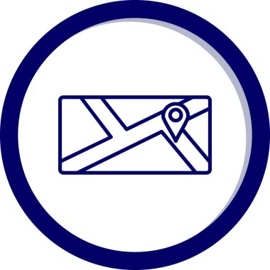 Zarf posta simgesi. düz dizayn. 10 saniye.