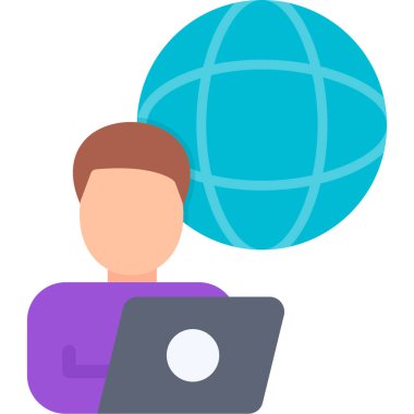 İnternet iletişimi. Basit simge