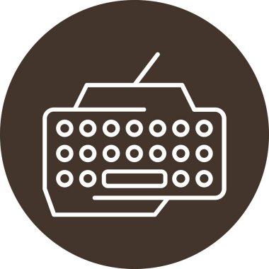 radyo simgesi vektör illüstrasyonu