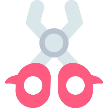 Kıyafet moda simgesi düz stil