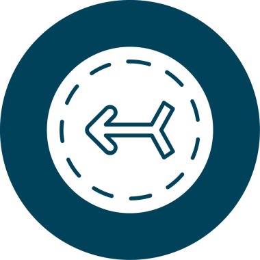 Modern simgenin vektör illüstrasyonu