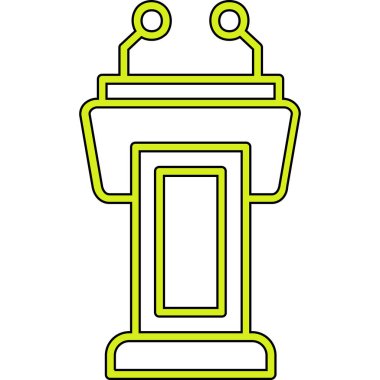 yeşil fener simgesi, basit biçim