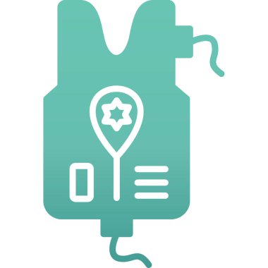 Modern bir simgenin vektör illüstrasyonu