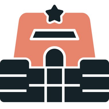 Bir araba tamir simgesinin vektör çizimi