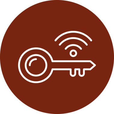 Bir evin modern bir simgesinin vektör illüstrasyonu